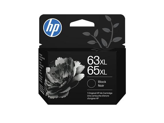 HP 63 / 65XL d'origine Cartouche d'encre noire haute capacité