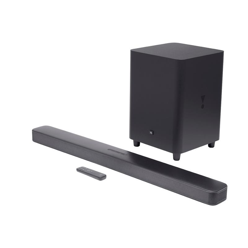 JBL 5.1ch Soundbar 550W with wireless Subwoofer (JBL2GBAR51IMBLKAM)