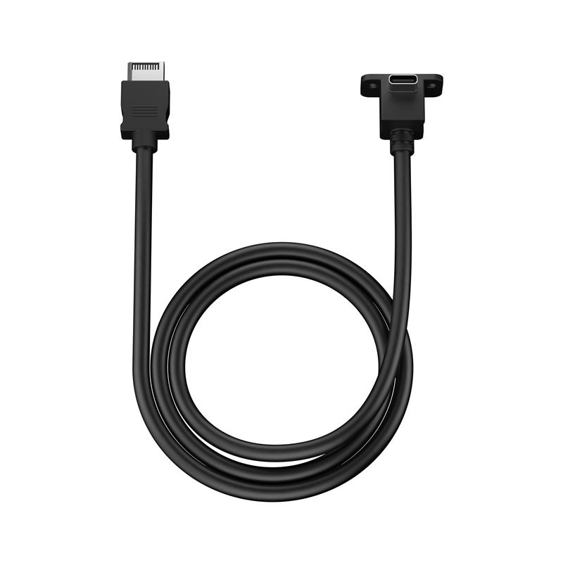 FRACTAL DESIGN USB-C 10Gbps Cable Front I/O Add-on - Model E (Compatible for Meshify 2 Lite or Meshify 2 Compact Lite)(Open ...