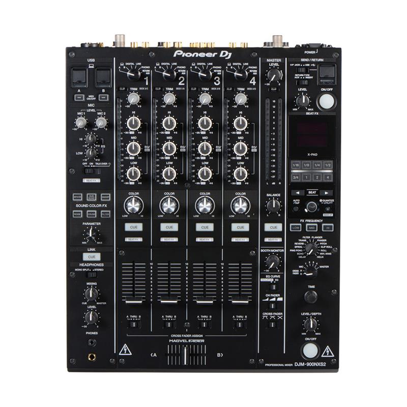 DJ機材 Pioneer DJ DJM-900NXS2 Pioneer DJM-900NXS2 4 Channel Pro DJ Mixer with X-Pad