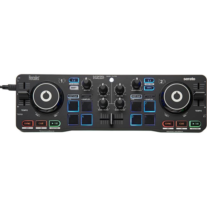 HERCULES DJ Control Starlight - DJ Controller with Serato DJ Lite