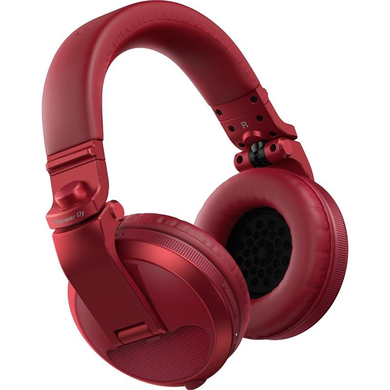 PIONEER DJ HDJ-X5BT Bluetooth DJ Headphones, Red