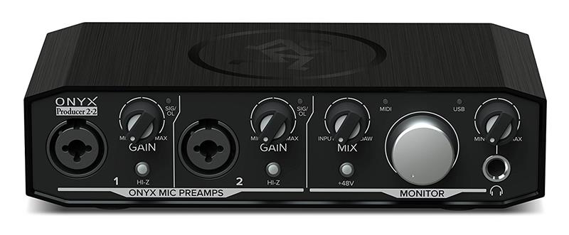 MACKIE Onyx Producer 2•2 - 2x2 USB Audio Interface with MIDI(Open Box)