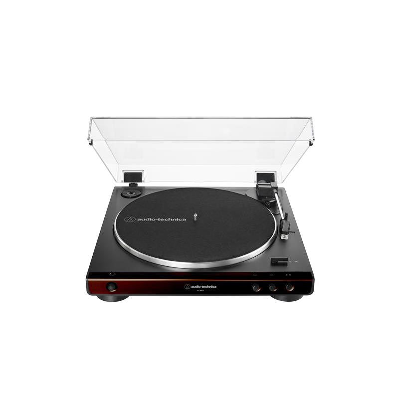 Audio-Technica AT-LP60X-BW Stereo Turntable, Brown