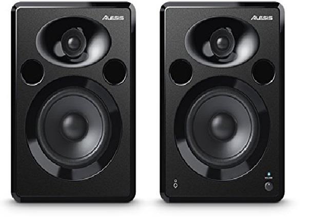 ALESIS Elevate 5 MKII | Powered Desktop Studio Speakers for Home Studios/Video-Editing/Gaming and Mobile