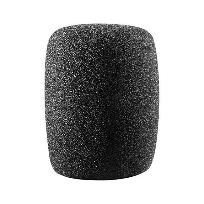 AUDIO TECHNICA AT8101 Cylindrical Foam Windscreen, Black