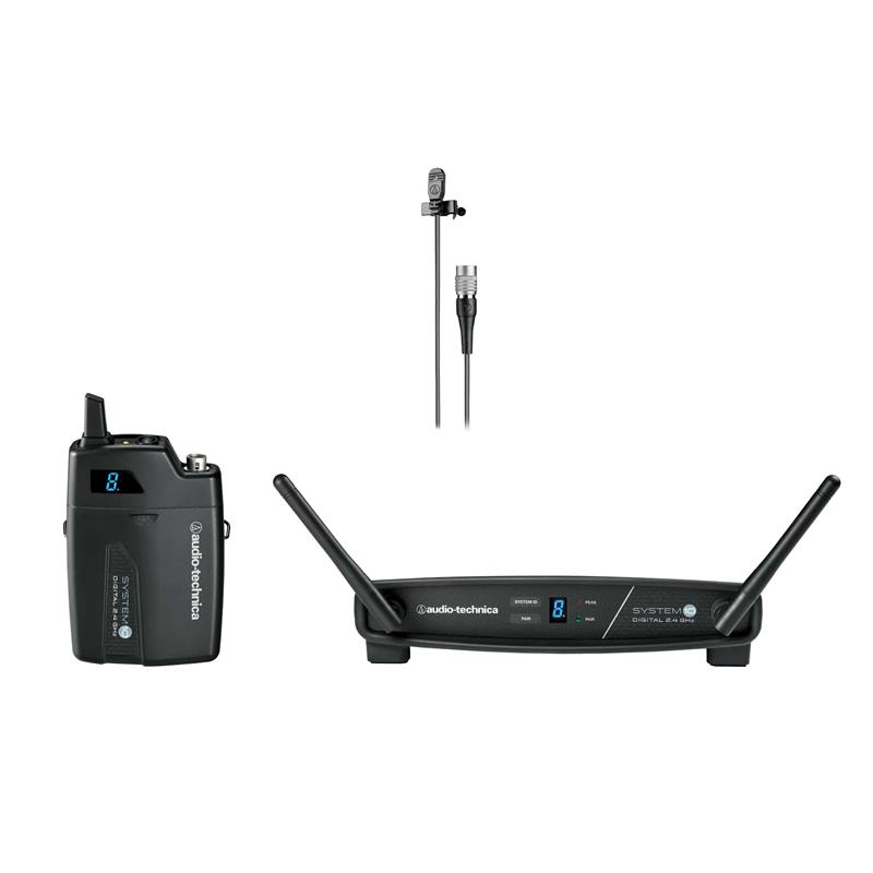 AUDIO TECHNICA ATW-1101/L System 10 Digital Wireless Lavalier Set