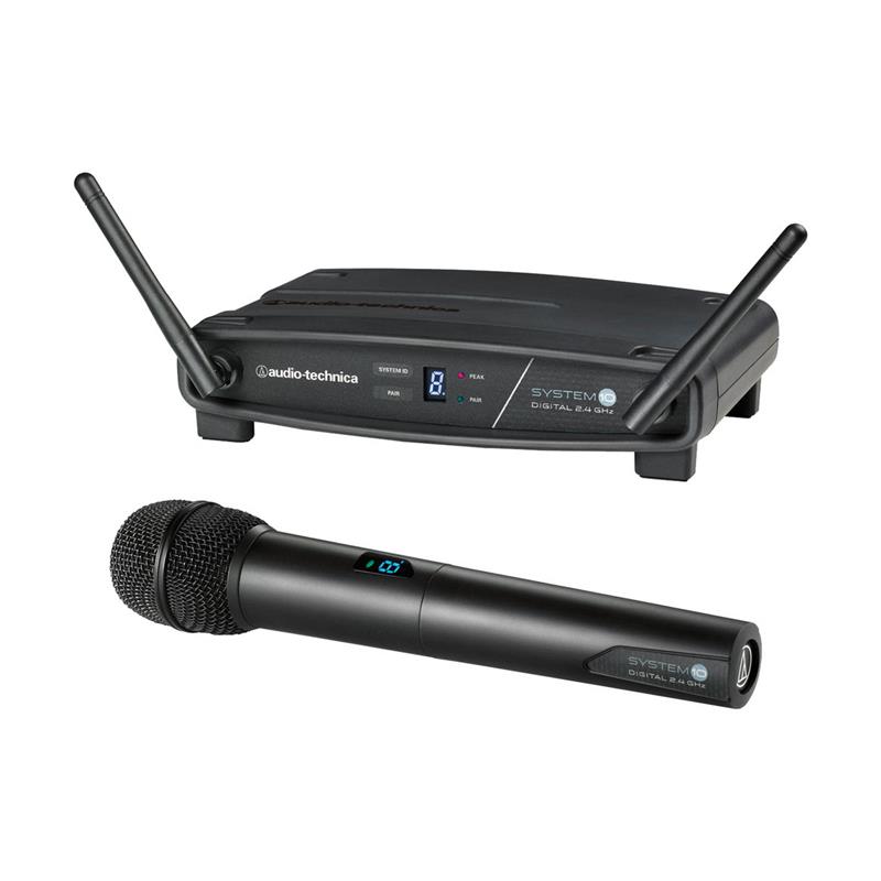 AUDIO TECHNICA ATW-1102 System 10 Digital Wireless Handheld Microphone Set