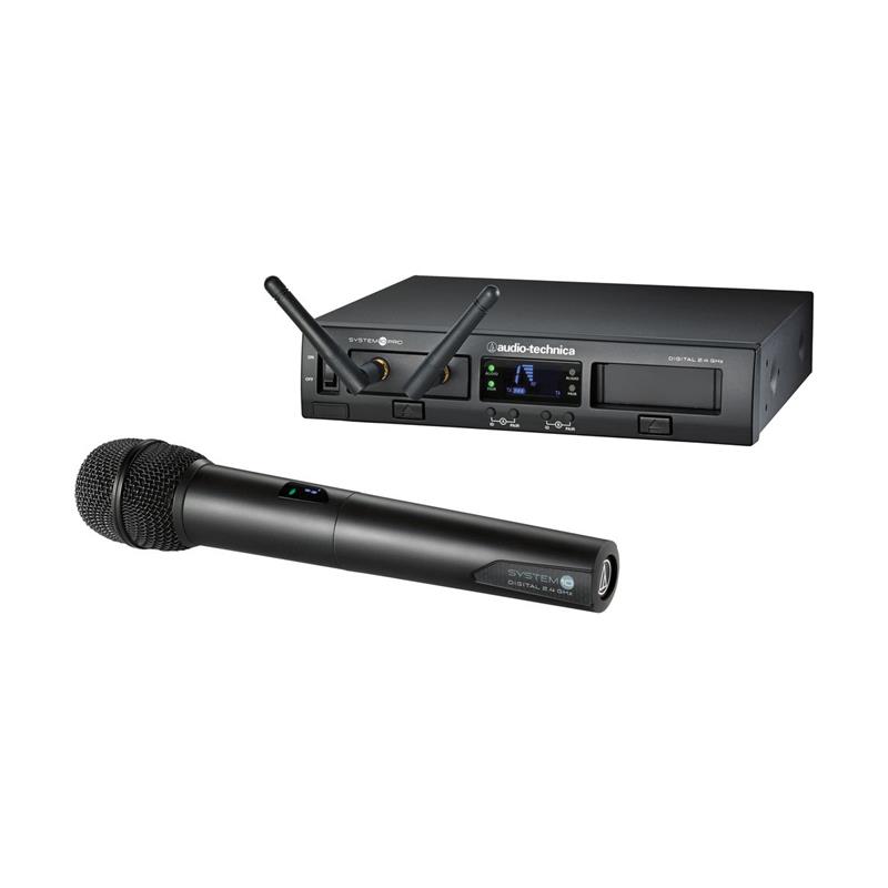 AUDIO TECHNICA ATW-1302 System 10 PRO Rack-Mount Digital Handheld Mic System (2.4 GHz)