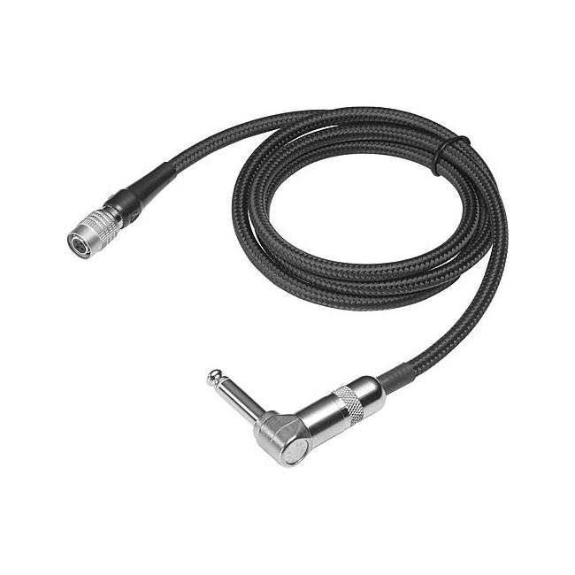 AUDIO TECHNICA AT-GRCW Pro - Right-Angled Wireless Guitar Input Cable for UniPak Transmitters 36" (0.9 m)