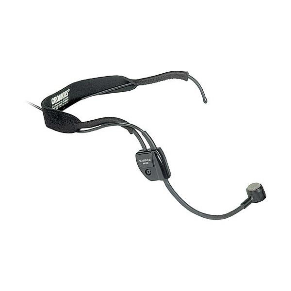 SHURE WH20 Headset Mic with 1/4" Phone Connector for Unbalanced Mic Output