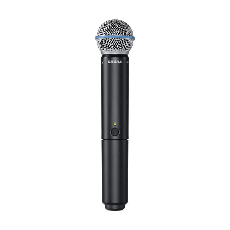 SHURE BLX2/B58 Handheld Wireless Transmitter with Beta 58A Microphone Cartridge (H9: 512 - 542 MHz)