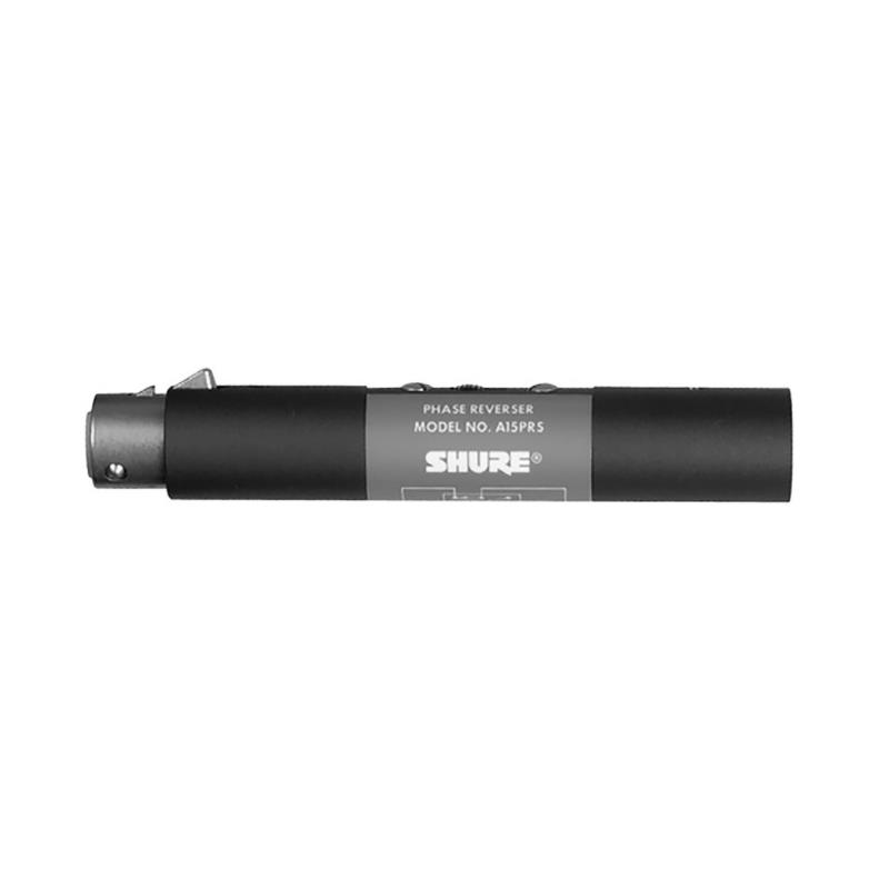 SHURE A15PRS Bi-Directional In-Line Polarity Switch - XLR Barrel