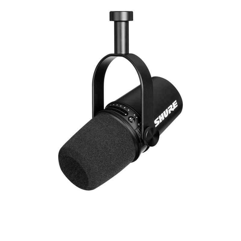 SHURE MV7 Black Microphone,...