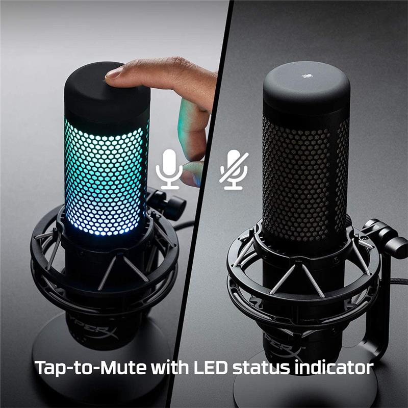 【新品未使用】HYPERX QUADCAST S HyperX QuadCast S - USB Microphone - RGB Lighting – HyperX CA