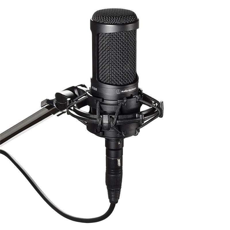 Support De Microphone De Table Réglable Rigych - Pour Audio Technica AT2020, AT2035 - Avec Suspension Antichoc Métal, Base Lestée