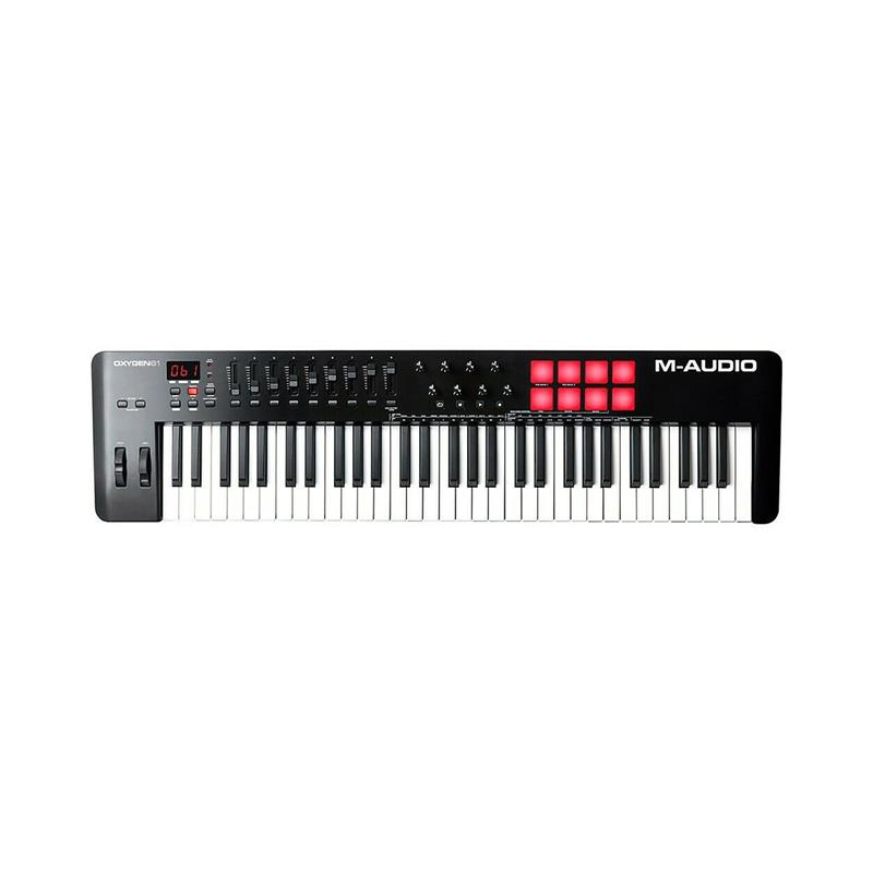 M-AUDIO OXYGEN61V 61-Key USB MIDI Performance Keyboard Controller