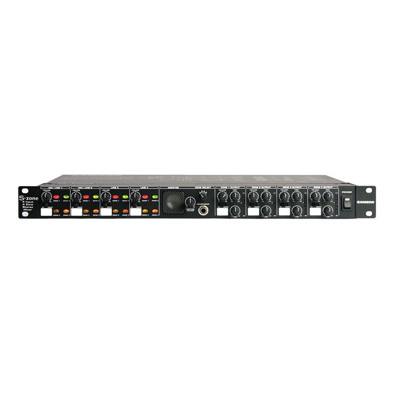 SAMSON SZONE 4 Channel/4 Zone Stereo Mixer