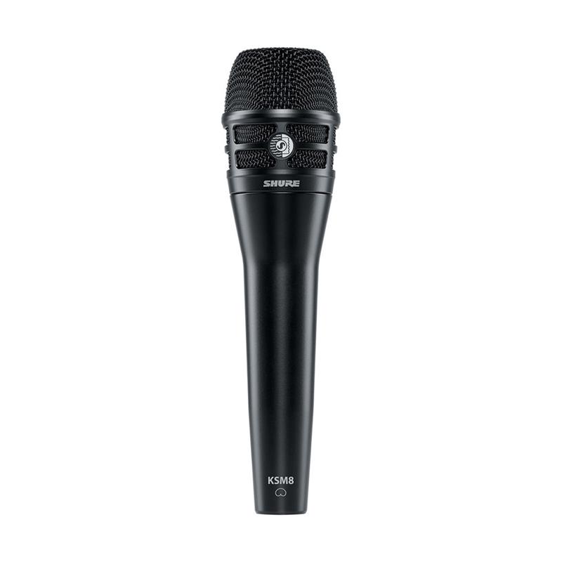 SHURE KSM8/B Dualdyne Dynamic Handheld Vocal Microphone (Black)