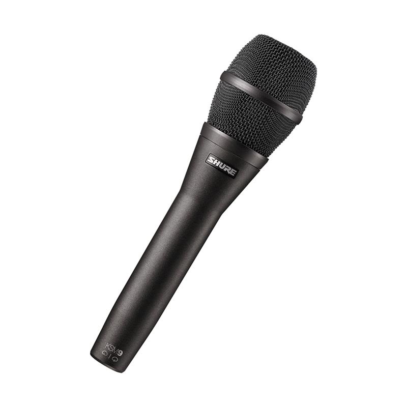 SHURE KSM9 Cardioid & Supercardioid Handheld Condenser Microphone (Charcoal Grey)