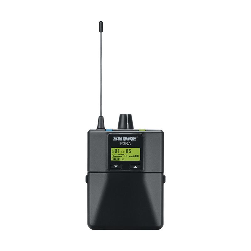 SHURE P3RA Premium Wireless Bodypack Receiver (G20)