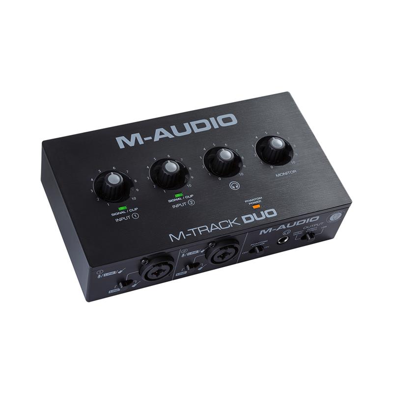 M-AUDIO M-Track Duo 48-KHz, 2-channel USB Audio Interface