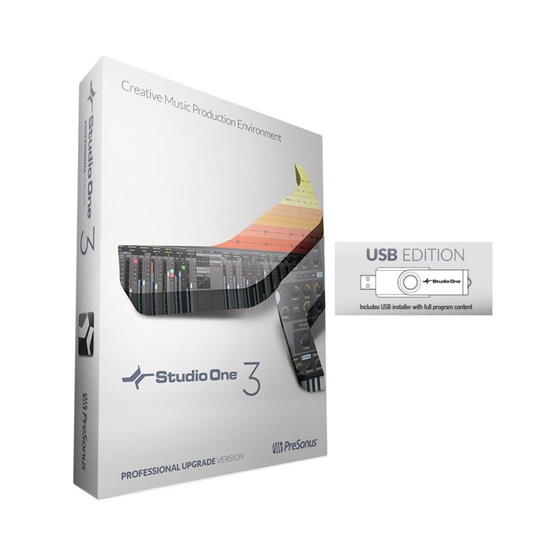 PRESONUS Studio One 3 Upgrade Artist 3 to Professional (USB Media Inside)