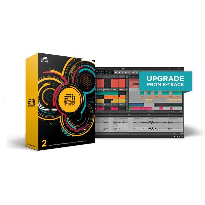 BITWIG U-Bitwig Studio 2 Upgrade from 8 Track Dynamic software for music creation and performance (11-31347) | Download version