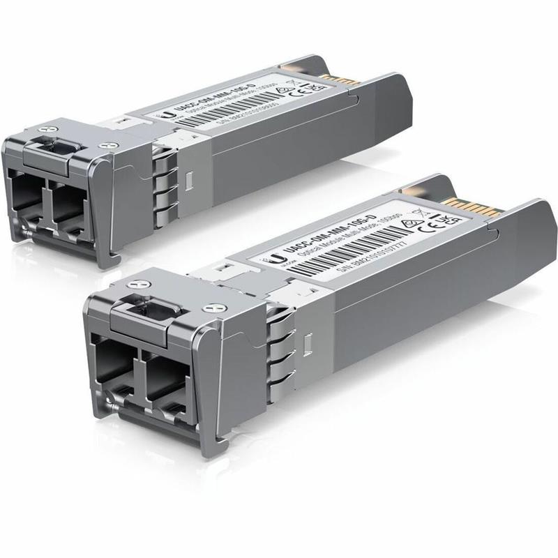 Ubiquiti SFP+ Module UACC-OM-MM-10G-D-20, For Data Networking, Optical Network, 2 x LC Duplex Network, Optical Fiber, Multi-mod