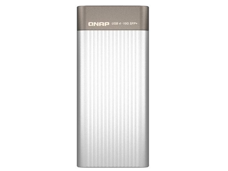 Adaptateur QNAP QNA-UC10G1SF USB 4 Type C vers port unique 10 GbE SFP+