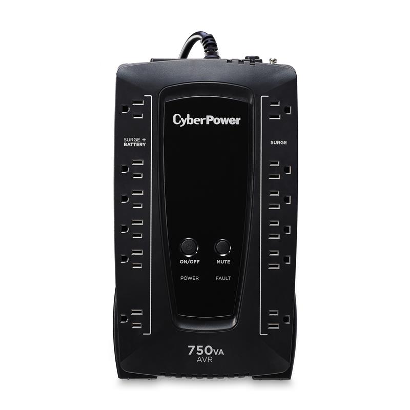 CYBERPOWER AVRG750U 750VA Battery-Backup UPS - AVR USB