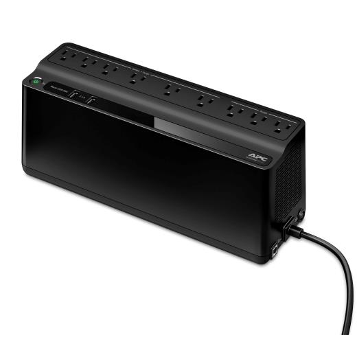 APC BE850G2 Back-UPS 850 VA Battery-Backup UPS (BE850G2) - 2 USB Charging Ports(Open Box)