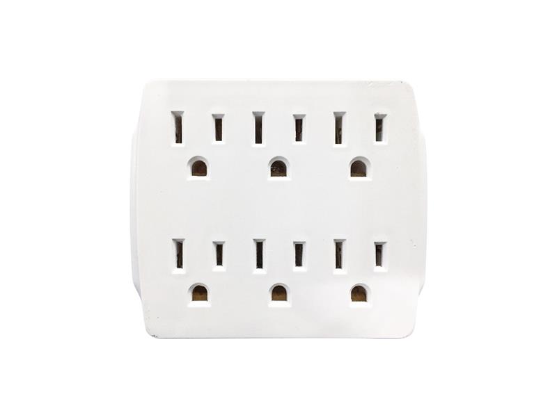 iCAN 6 Outlets Wall Tap Power Strip(Open Box)