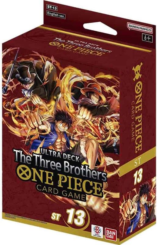 BANDAI ONE PIECE CARD GAME -The Three Brothers- ULTRA DECK- [ST-13]