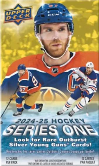 ALIMENTATION PAR GRAVITÉ DE HOCKEY SÉRIE 1 UPPER DECK 2025