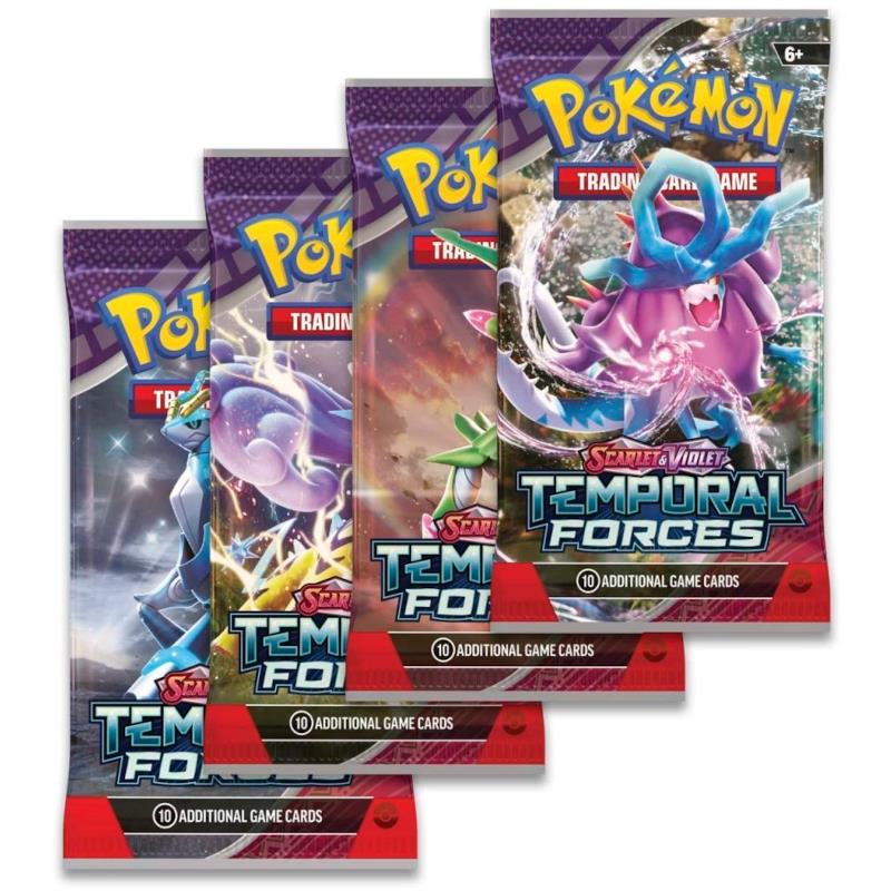 Pokémon TCG: Scarlet & Violet - TEMPORAL FORCES Sleeved Booster Pack (