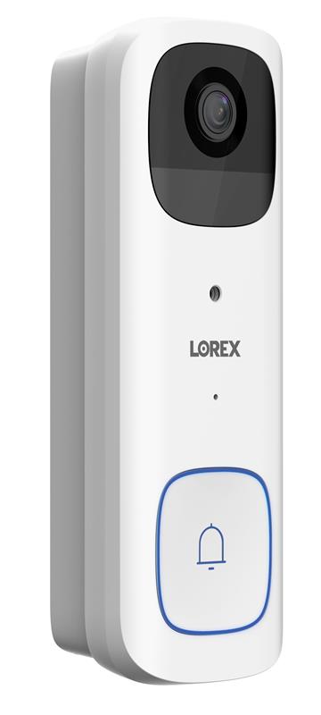 Lorex 2K Wi-Fi Video Doorbell (Battery-Operated, 32GB)