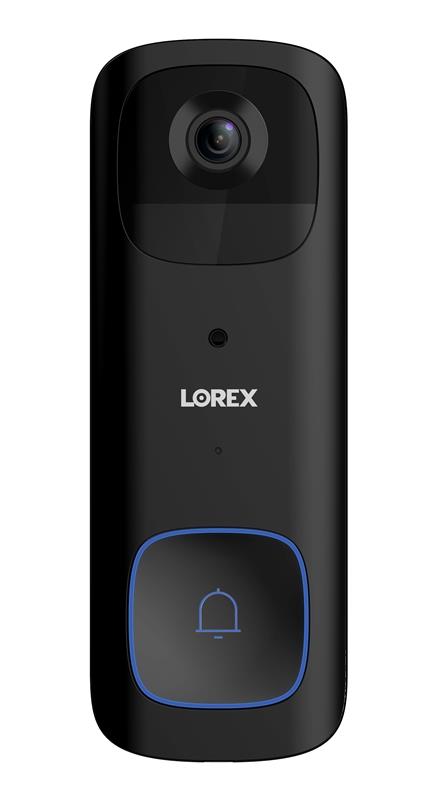 Lorex 2K Battery Video Doorbell (Black)