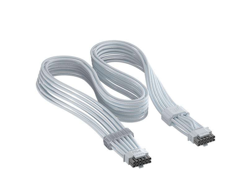 CORSAIR ThermalProtect PCIe 5.1 600W 12V-2x6 Cable - White