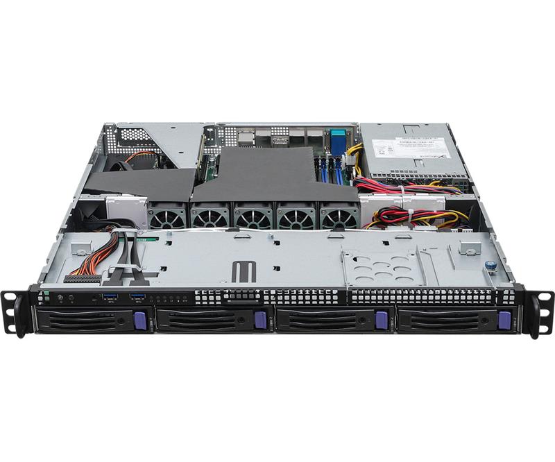 ASRock 1U Barebone Server Single Processor - (1U4LW-B650/2L2T RPSU)