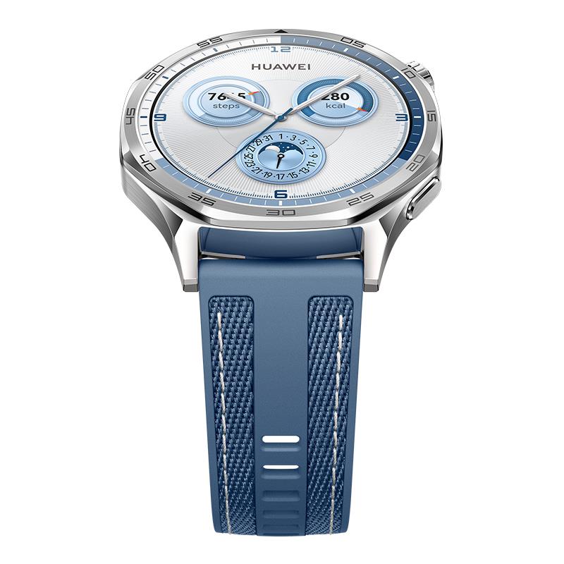 【ユウジ】HUAWAI WATCH GT 5 46mm ブルー HUAWEI WATCH GT 5 46mm Blue Woven Strap - Canada Computers