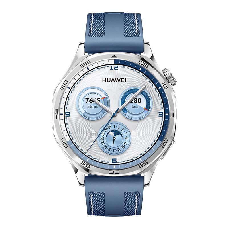 【ユウジ】HUAWAI WATCH GT 5 46mm ブルー HUAWEI WATCH GT 5 46mm Blue Woven Strap - Canada Computers