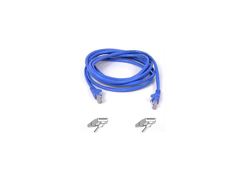 Belkin (FastCAT) - Câble croisé Cat. 6 - 10 pi - Bleu (A3X189-10-BLU-S)