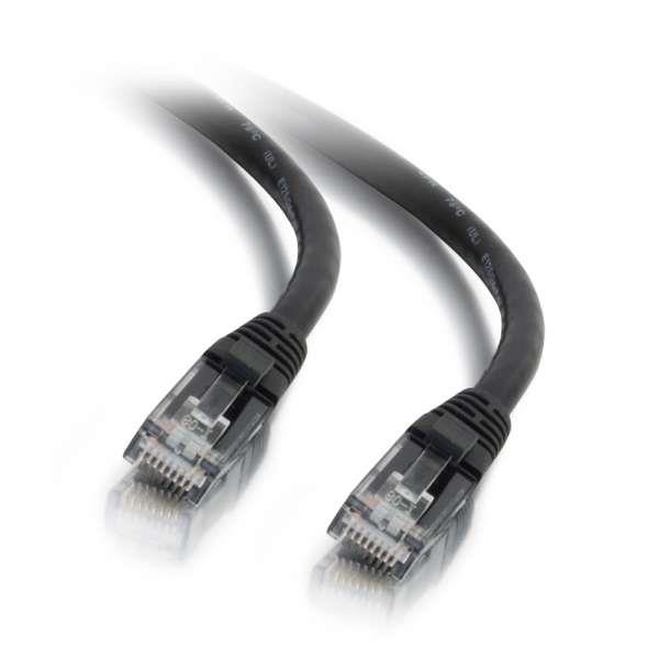 C2G CAT6 Snagless UTP Cable - Black 12ft