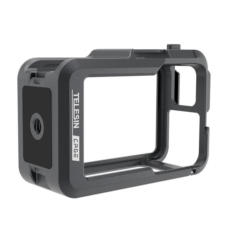 TELESIN Metal Rabbit Cage Frame for DJI OSMO ACTION 4 & 3 | Light & St