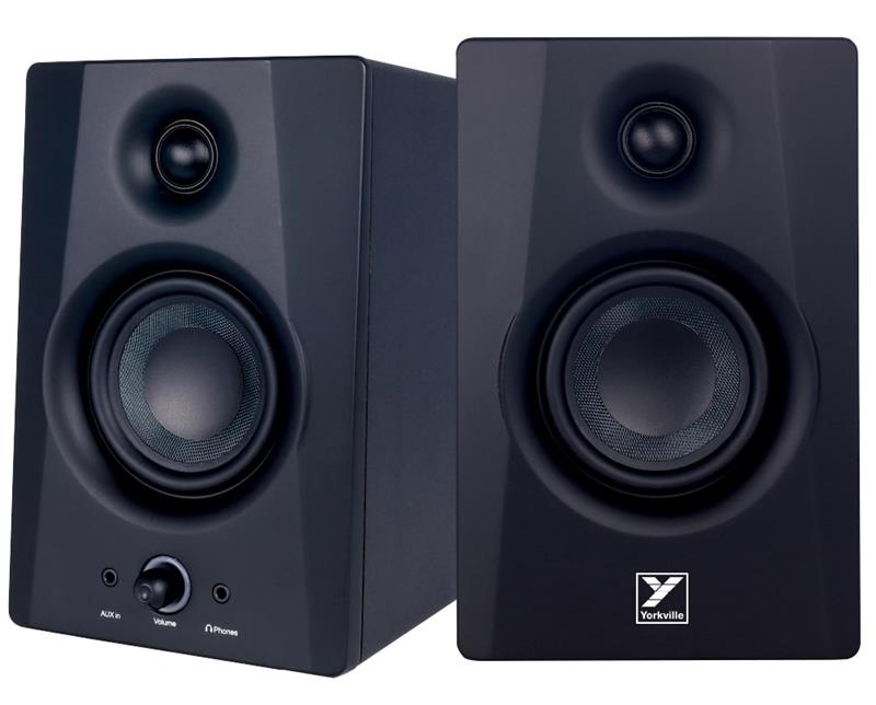 YORKVILLE YSM3BT 3.5" Multimedia Reference Monitors, Black