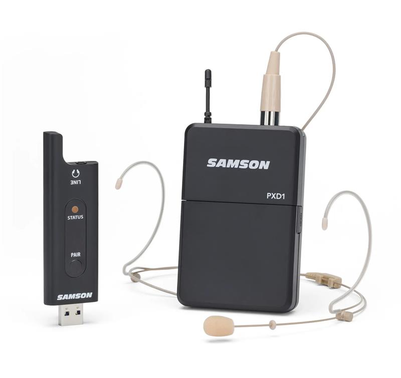 SAMSON XPD2 Système de micro sans fil numérique USB, noir