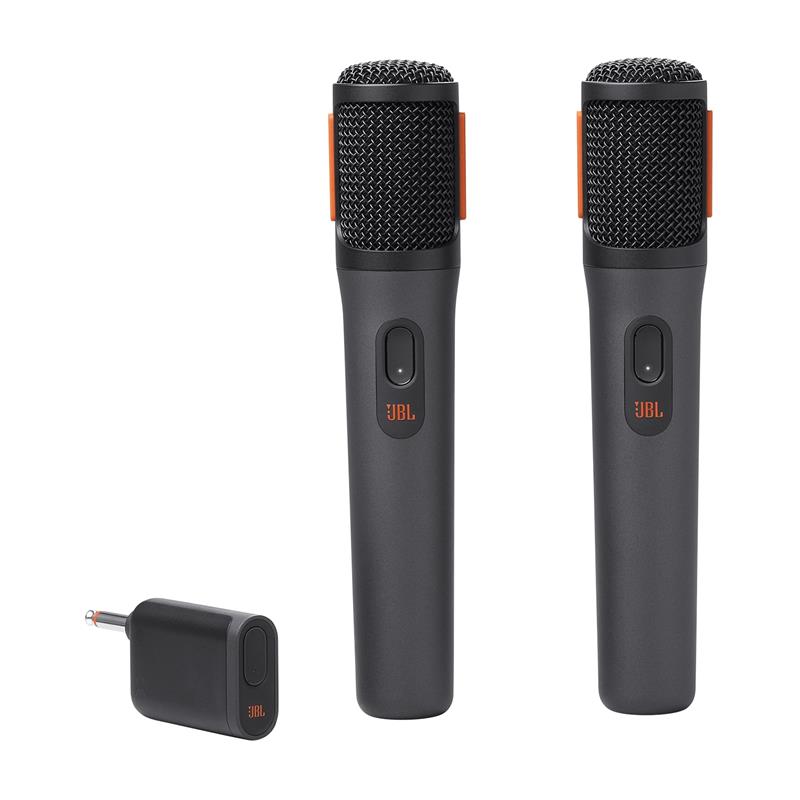 JBL PartyBox Wireless Mic Set of 2, Black