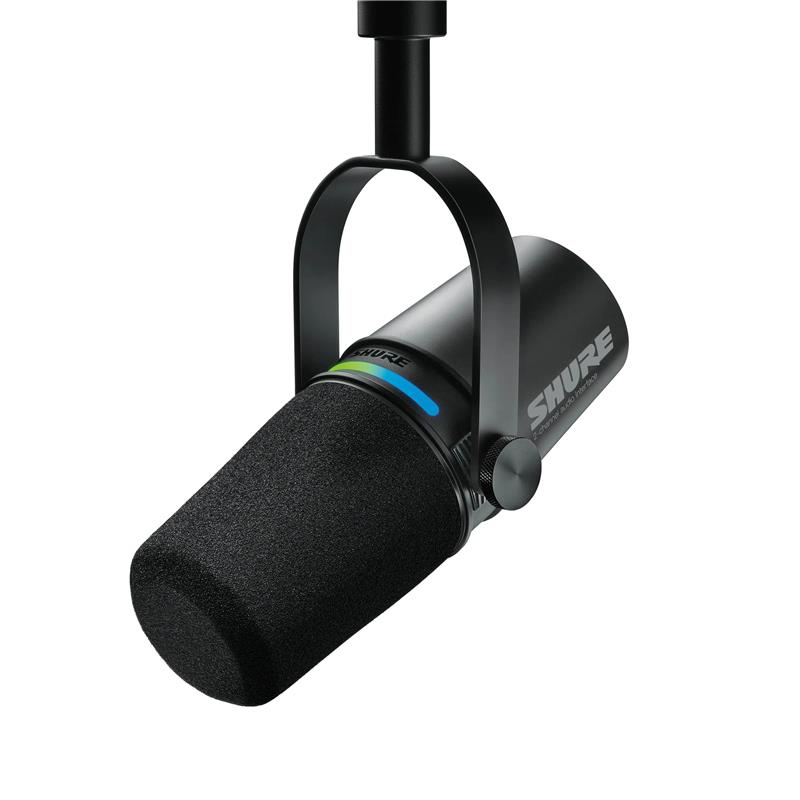 SHURE MV7i Smart Microphone & Interface, Black