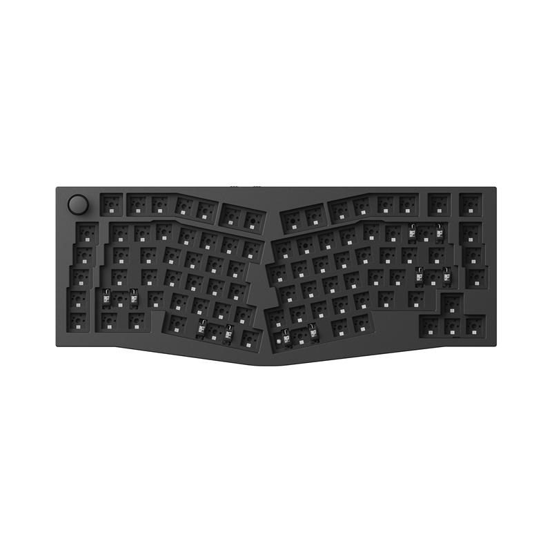 Keychron Q10 Max Swappable RGB Backlight Knob Version - Barebone - Black